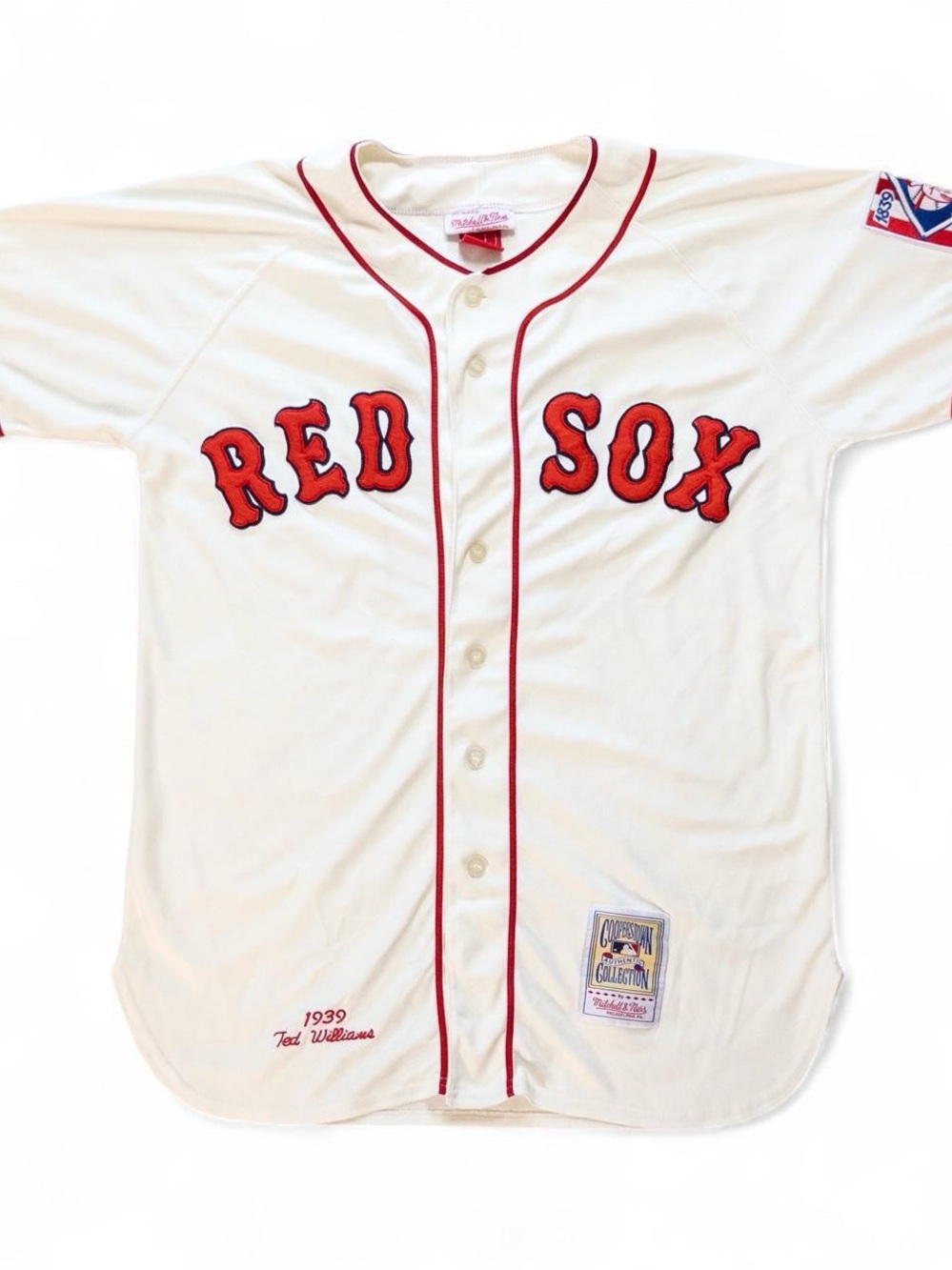 Mitchell & Ness Cooperstown Collection 1939 Boston Red Sox Ted Williams
